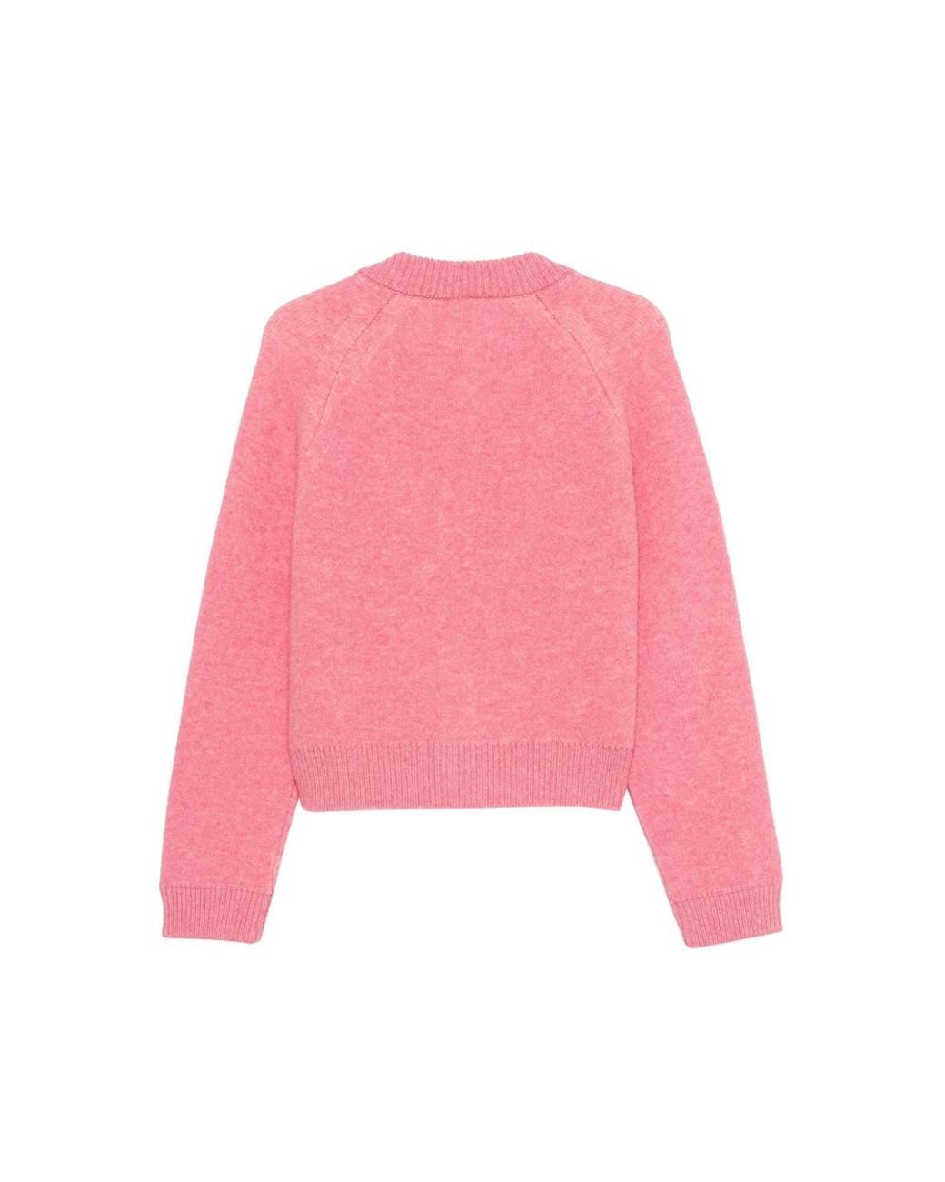 B.B. Wallace Pink B. B. Wallace Sherman Ribbed-Trim Raglan-Sleeve Cardigan