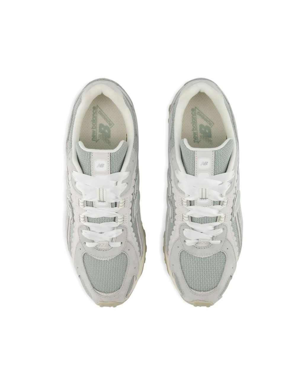 New Balance Gray 204L Mesh-Panel Sneakers for men