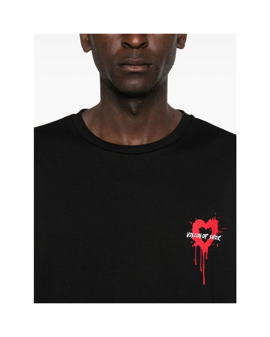 Vision Of Super Black T-Shirts And Vests for men