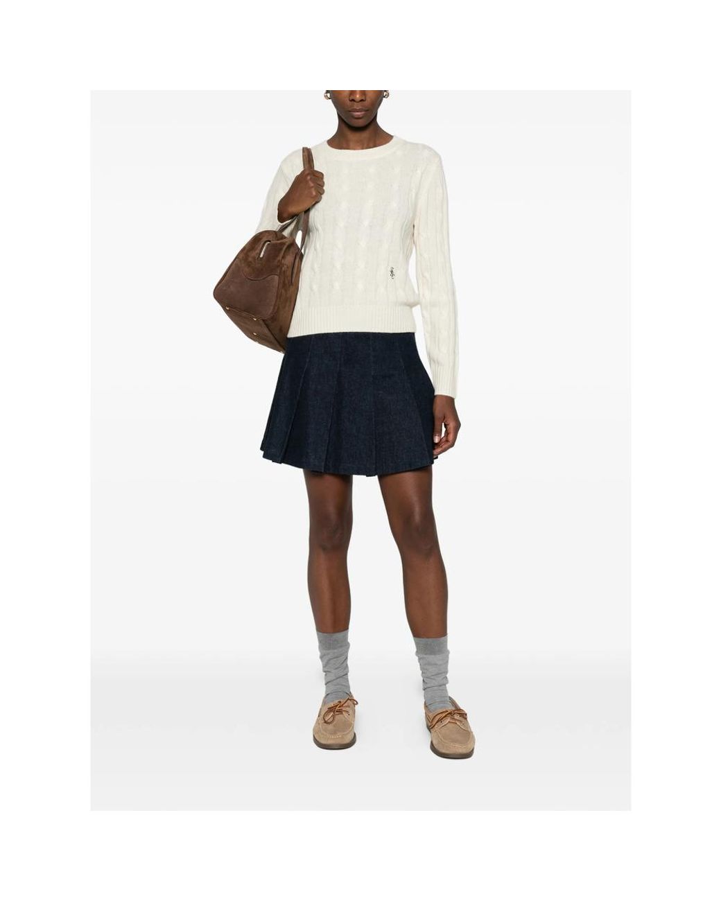 Sporty & Rich Natural Sporty & Rich Knitwear