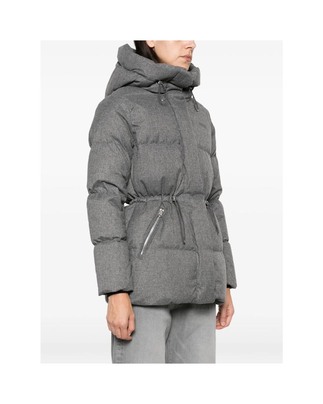 Mackage Gray Freya Hooded Quilted Jacket