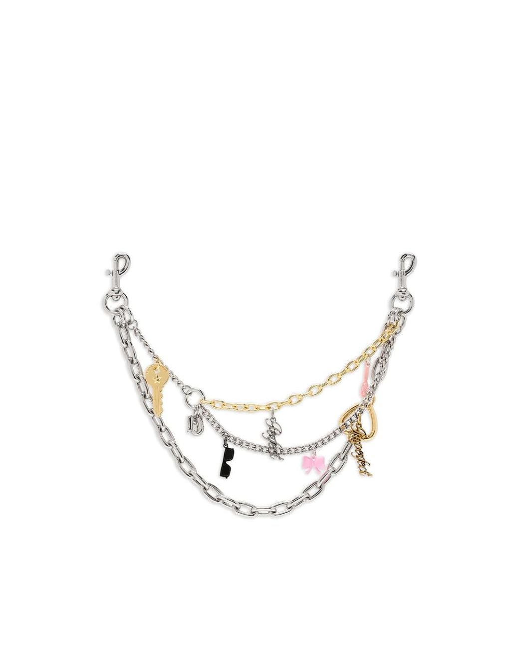 Marc Jacobs Metallic Keyrings & Chains