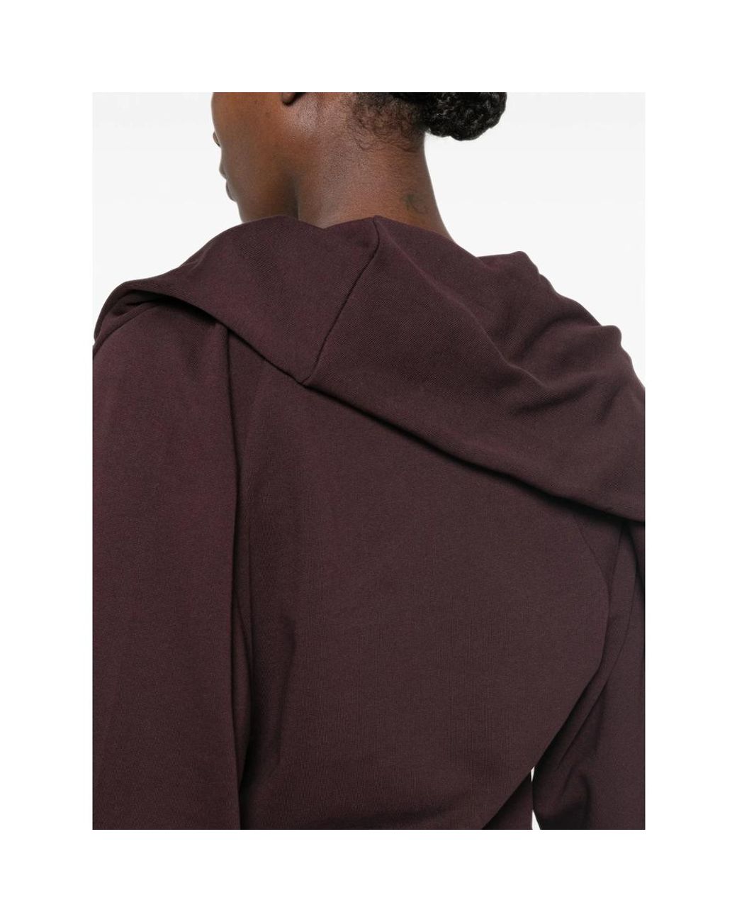 Dries Van Noten Purple Long-Sleeve Crew Neck Sweatshirt