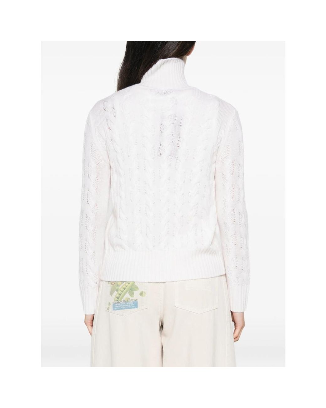 Max Mara White Knitwear