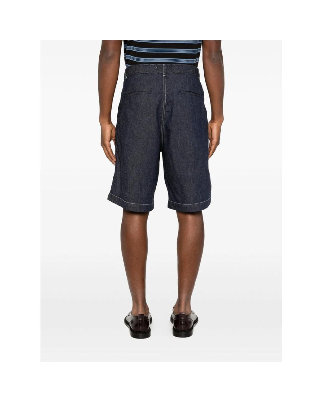 Samsøe & Samsøe Blue Denim Shorts for men