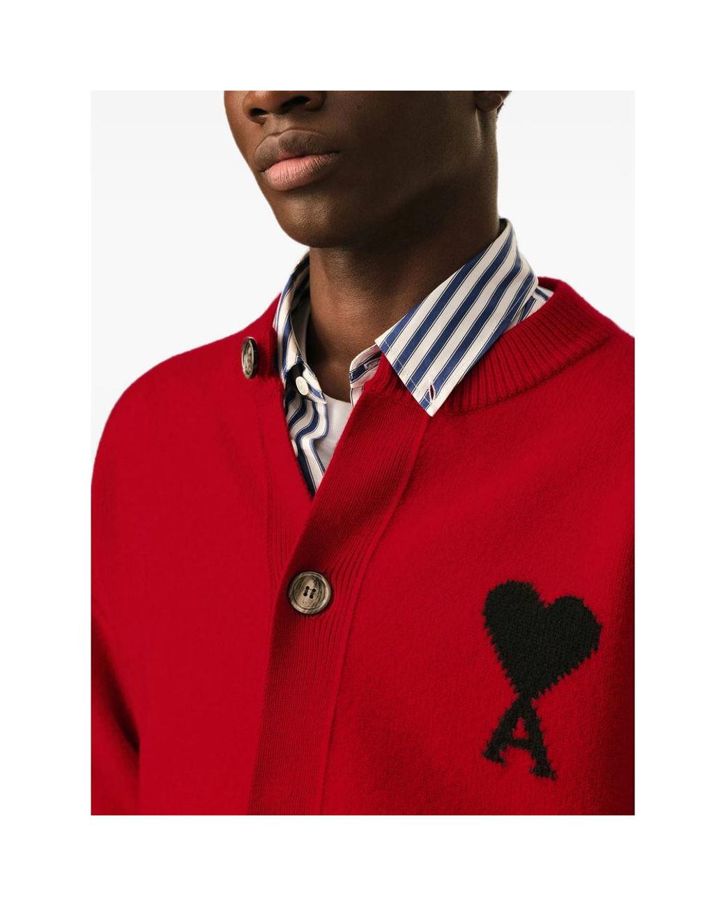 AMI Red Sweaters & Knitwear for men