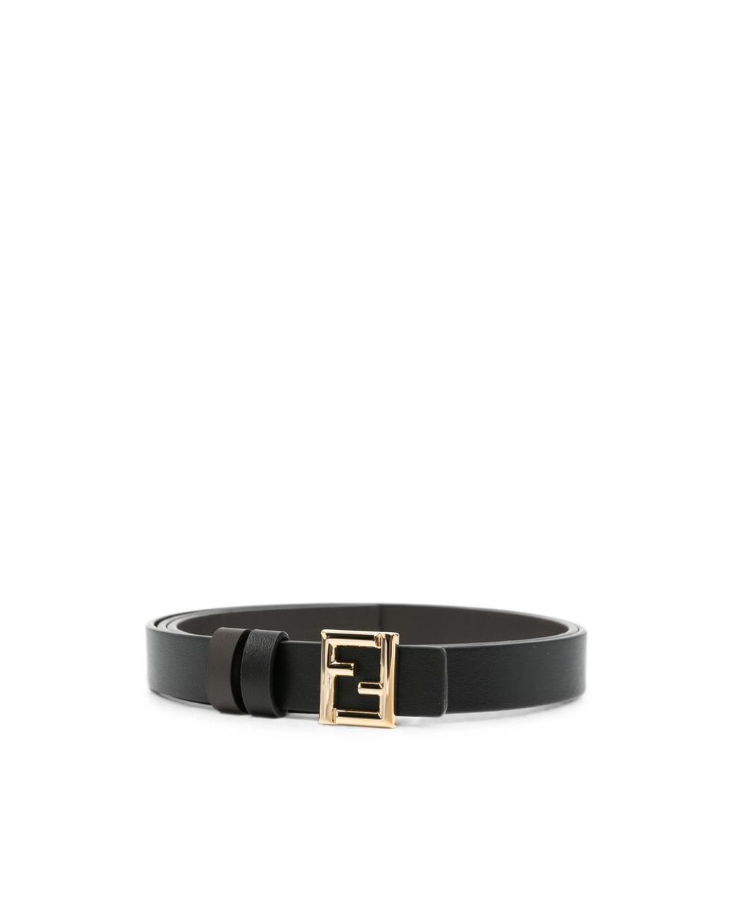 Fendi Black Belts