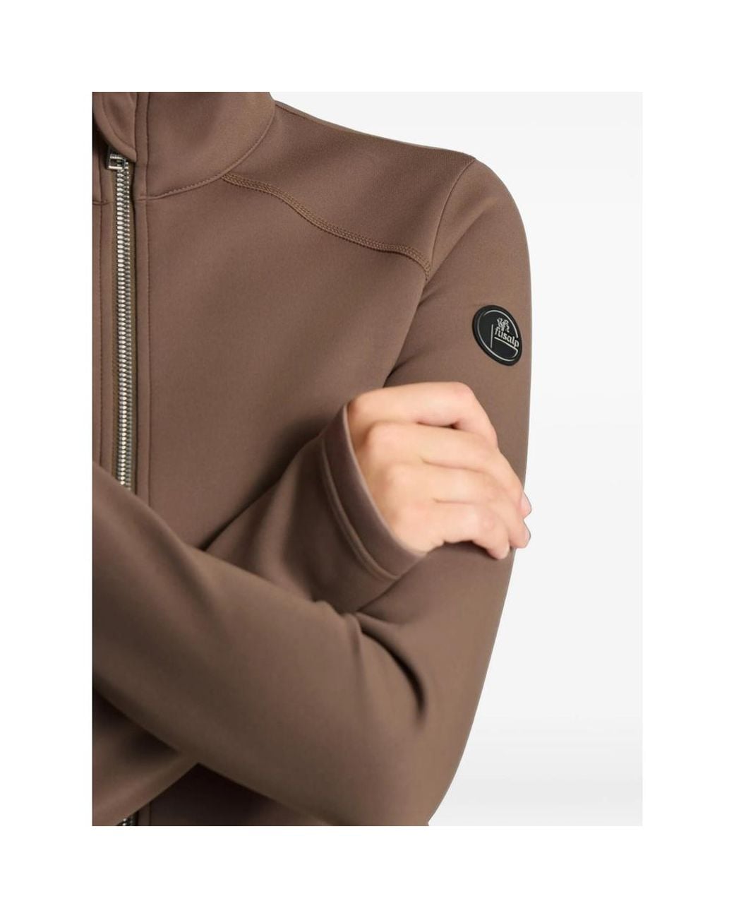 Fusalp Brown Lirvane Mid Layer Jacket