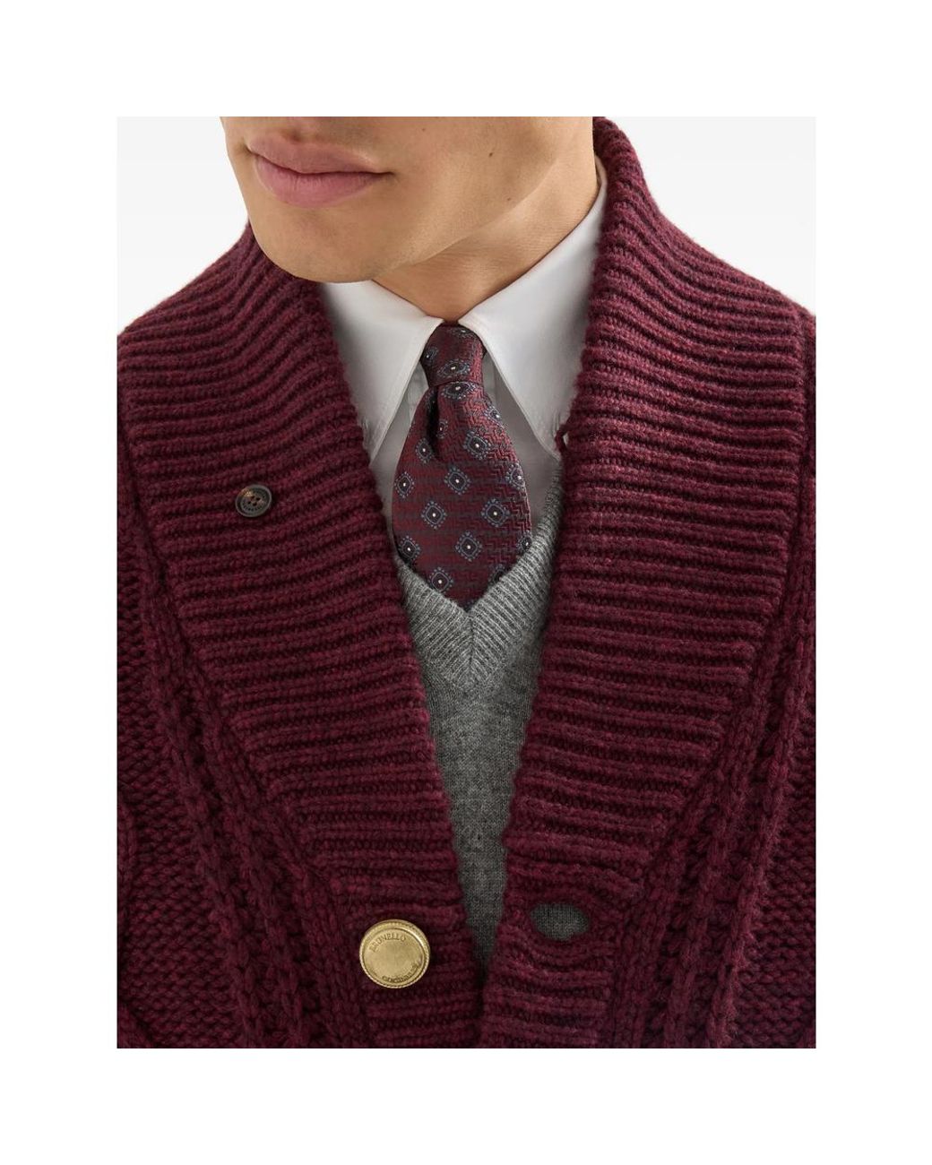 Brunello Cucinelli Purple Ties & Bow Ties for men