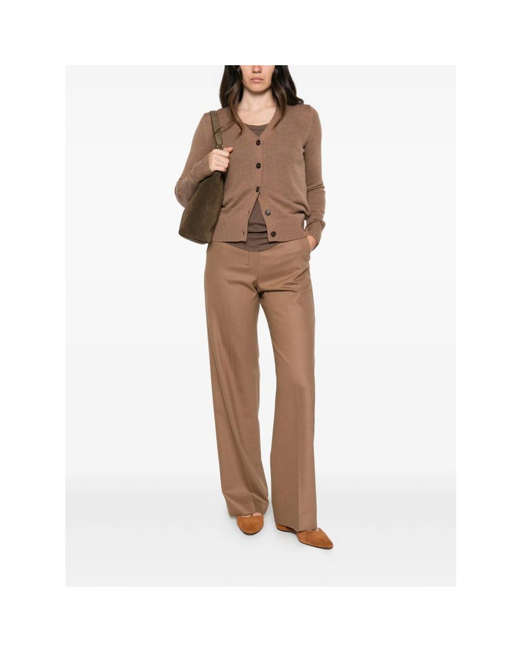 Max Mara Brown Knitwear