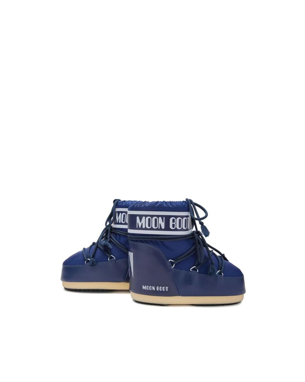 Moon Boot Blue Icon Low Nylon Boots for men