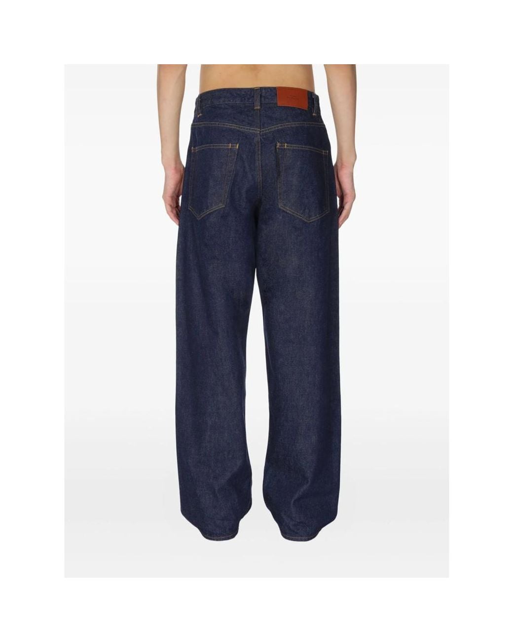Studio Nicholson Blue Seb Jeans for men