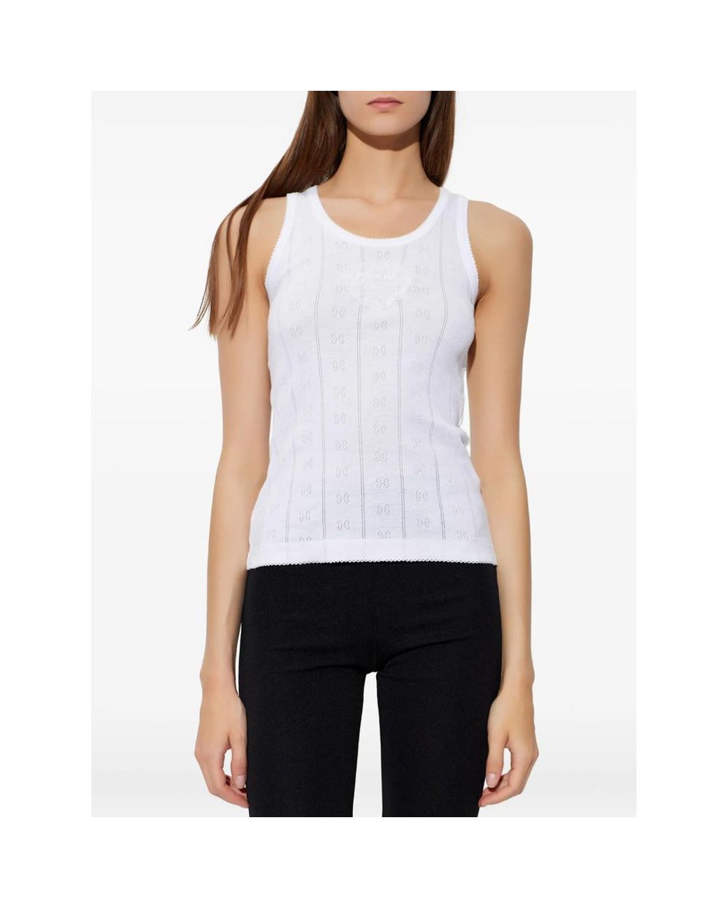 Ganni White Tops