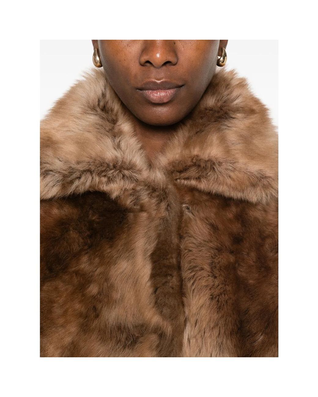 Emmeci Brown Silvia Shearling Jacket