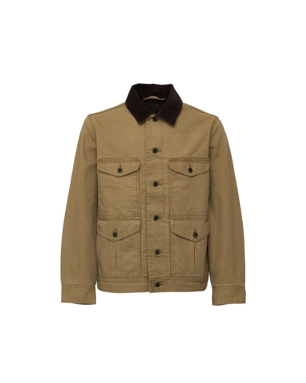 Filson Green Rustic Canvas Journeyman Jacket for men