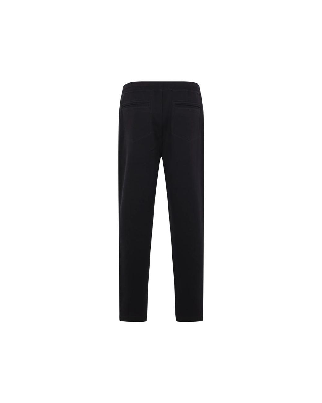 Brunello Cucinelli White Cotton, Cashmere And Silk French Terry Double Cloth Trousers for men