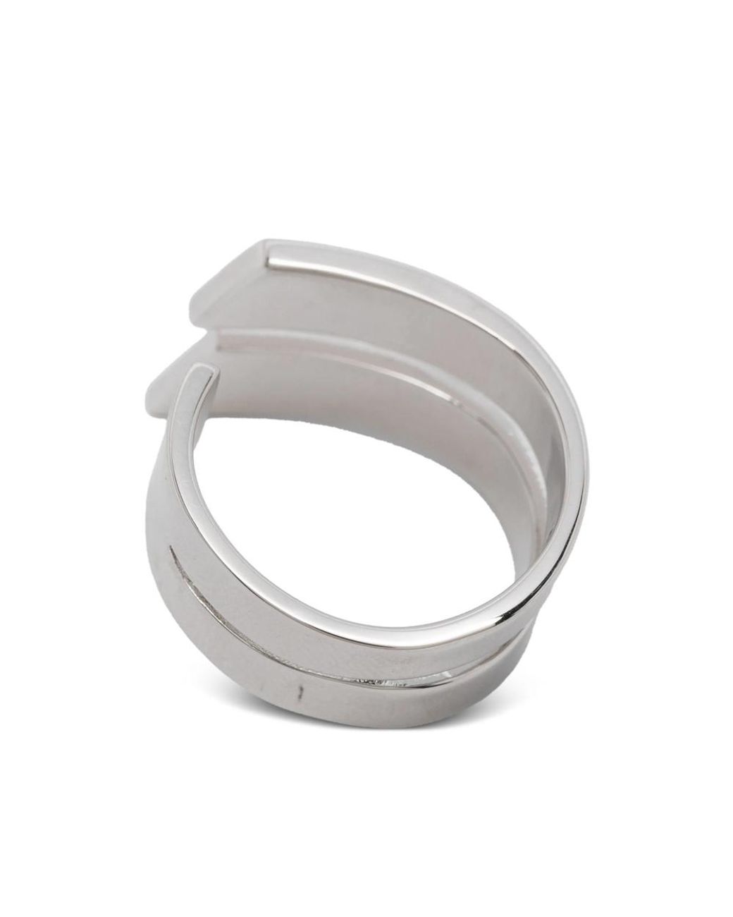 LAG World White Arcade Ring