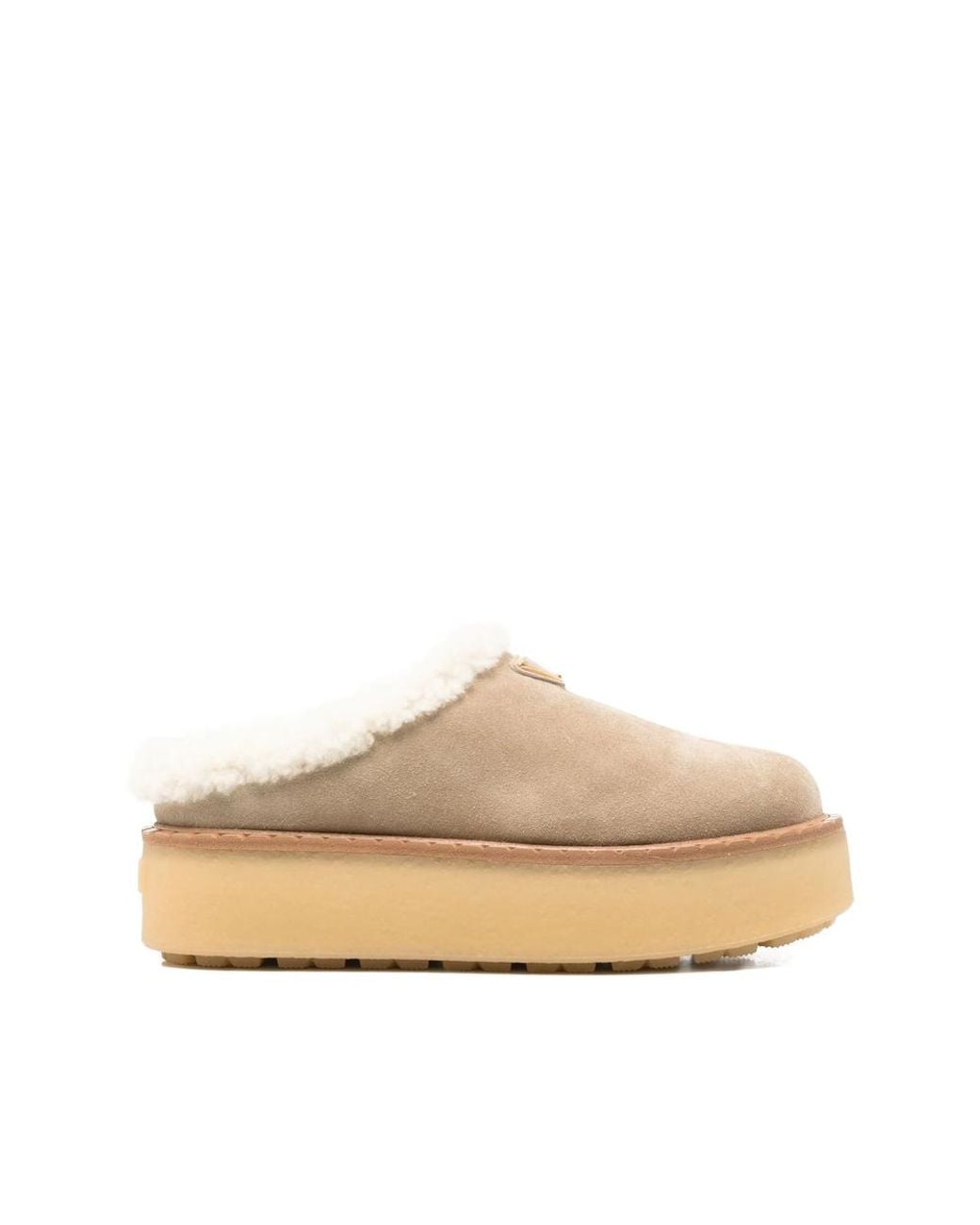 Prada Natural Neutrals Boots