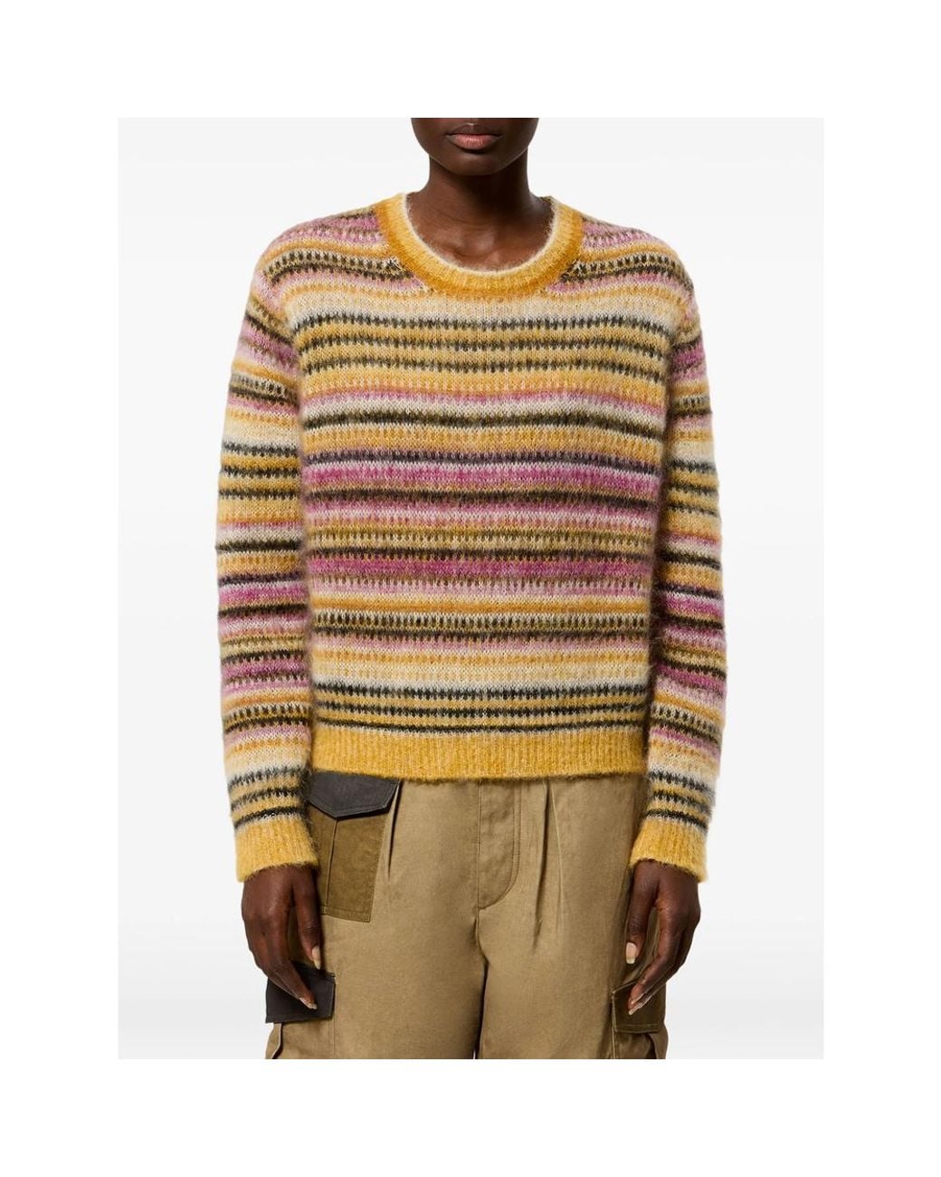 Isabel Marant Natural Morine Mohair Sweater