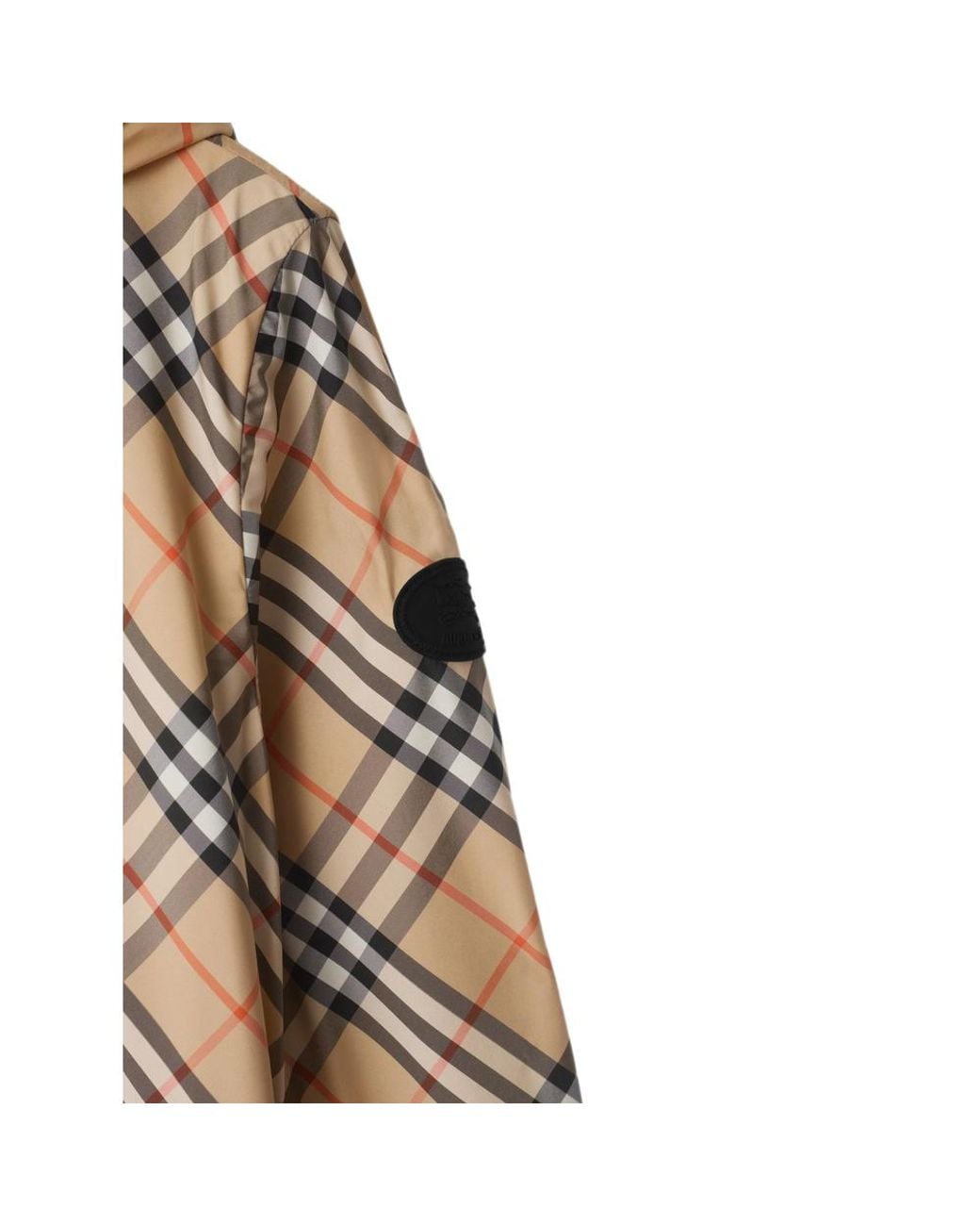 Burberry Natural Check Salcombe Hooded Jacket