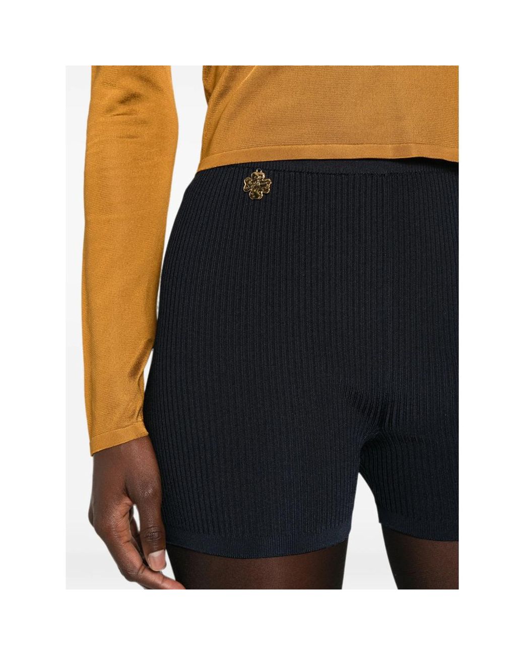 Saint Laurent Black Shorts