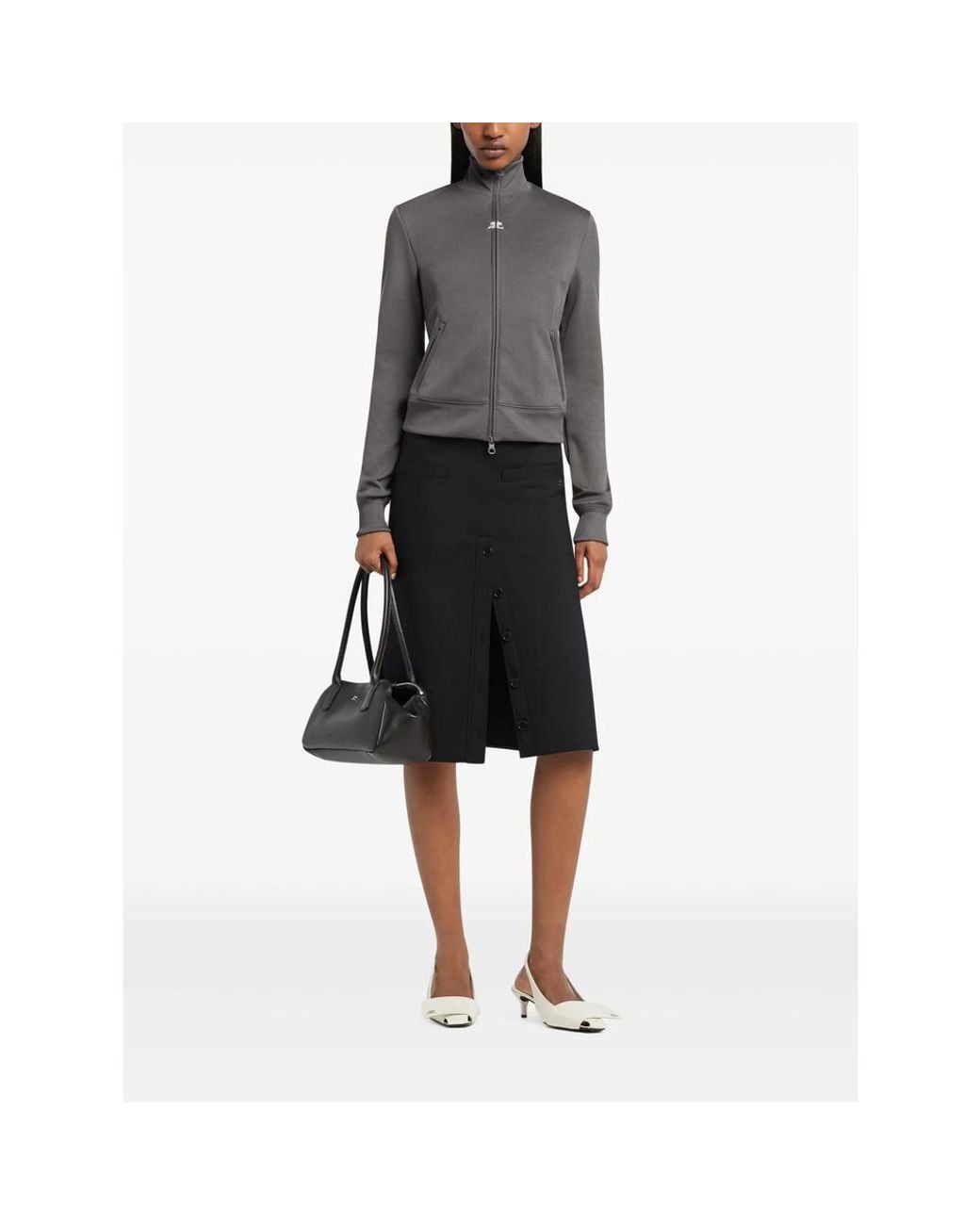 Courreges Gray Jackets
