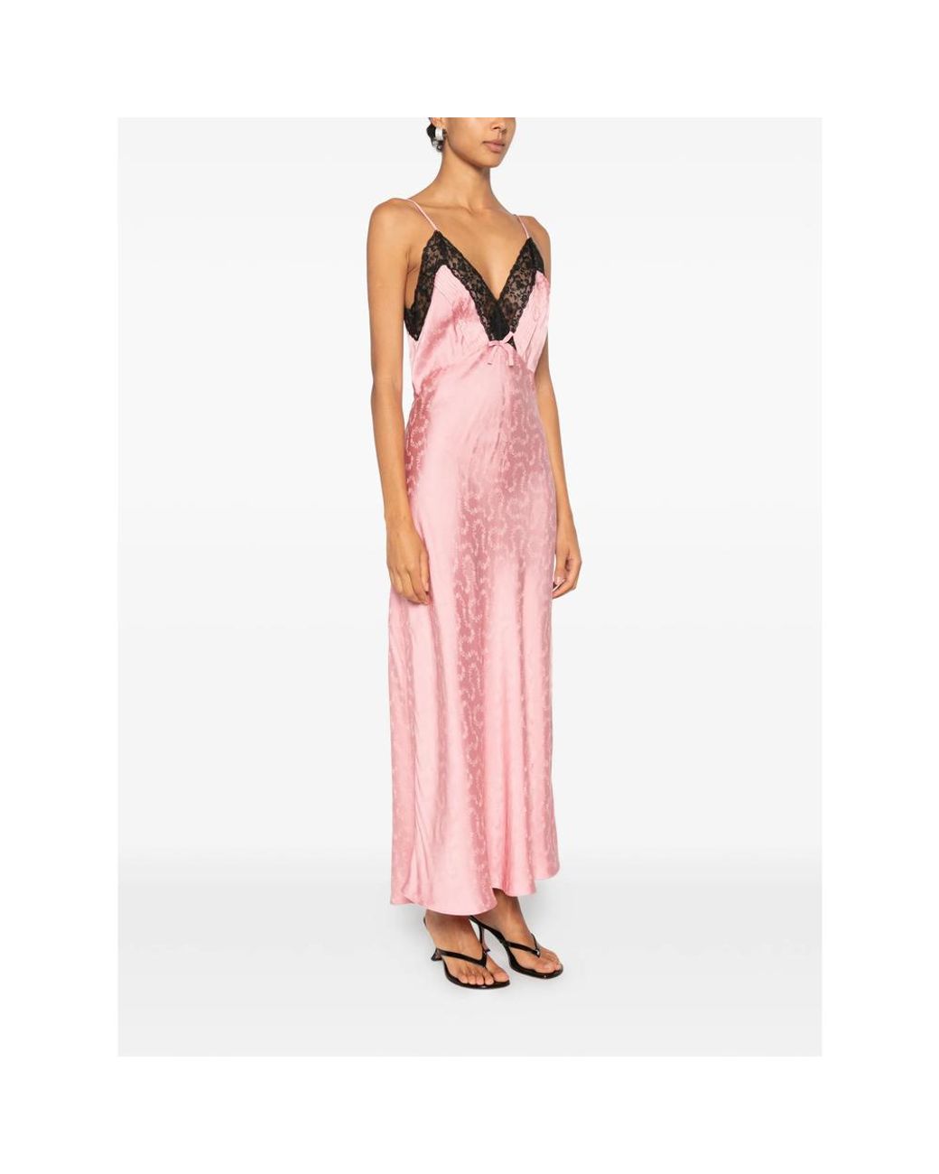 Rixo Pink Dress Alberta Flopi
