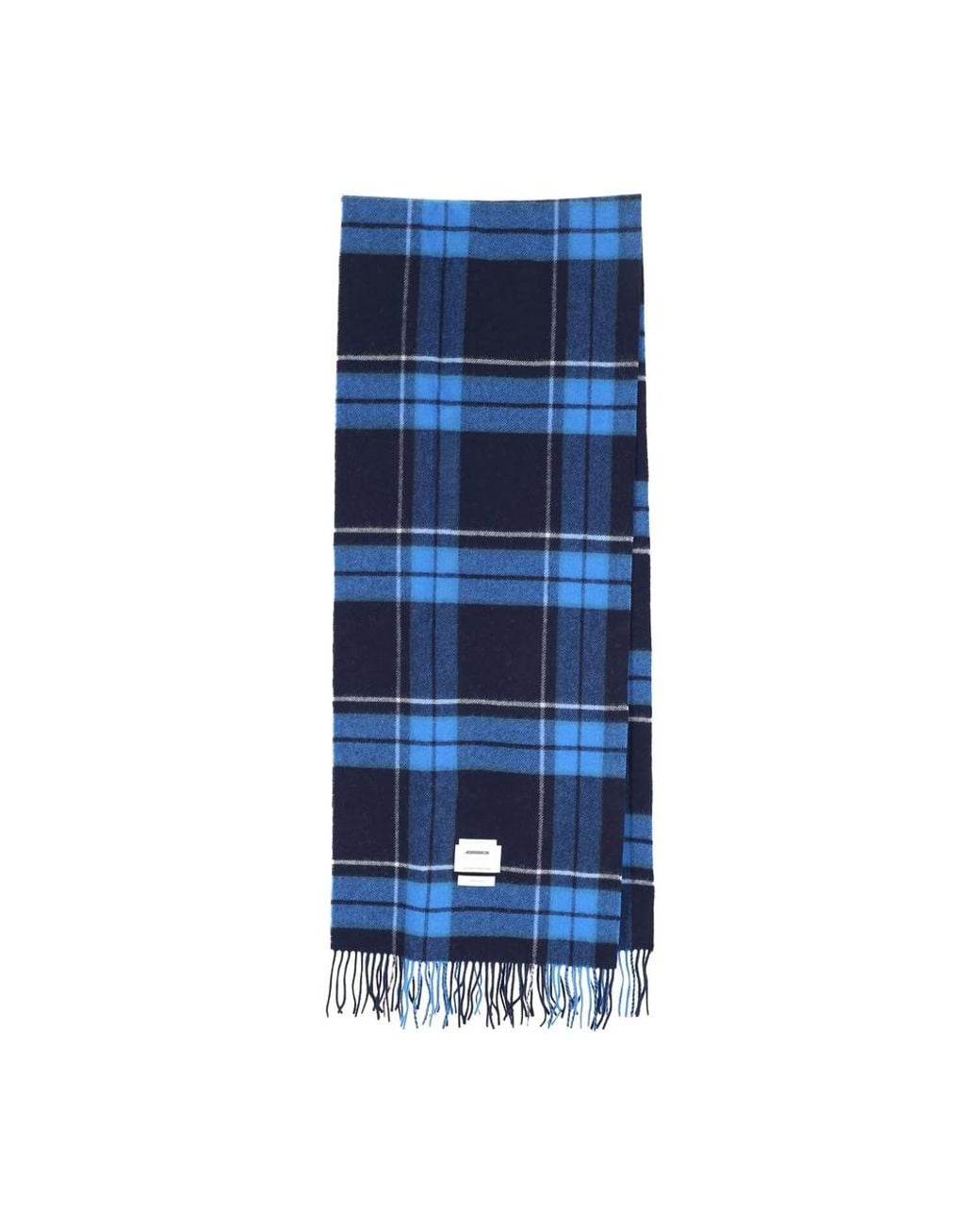 Adererror Blue Faylen Muffler Scarf for men