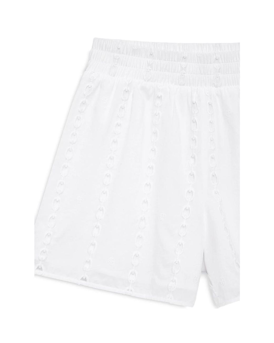 Anine Bing White Shorts