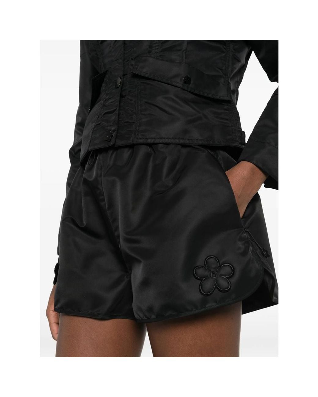 CECILIE BAHNSEN Black Shorts