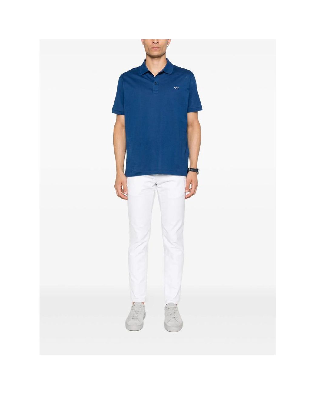 Paul & Shark Blue Polo Shirts for men