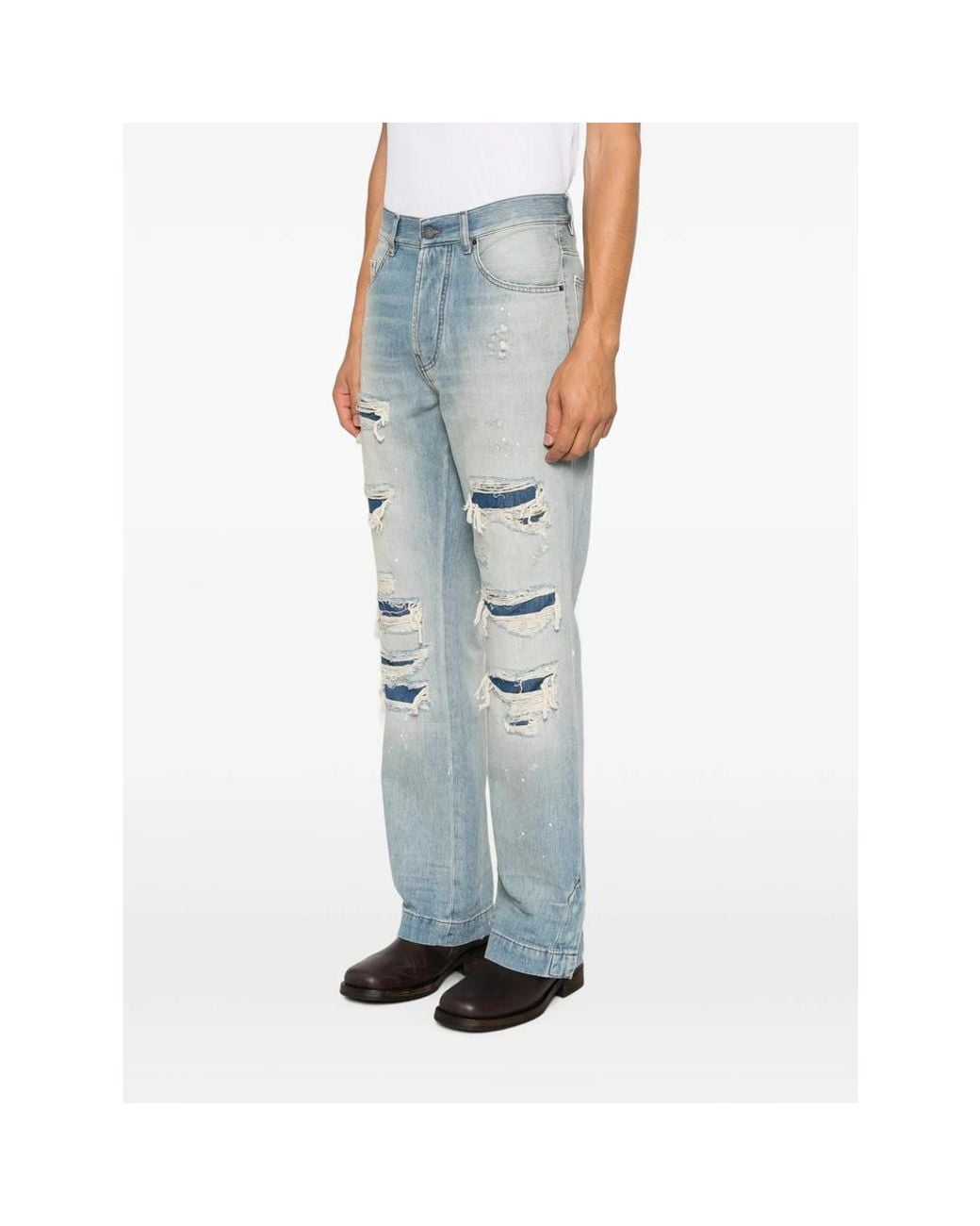 Amiri Blue Denim for men