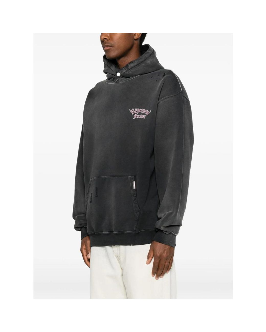 Represent Black Duality Hoodie for men