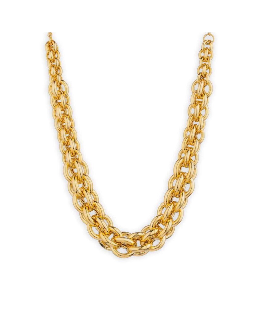 FEDERICA TOSI Metallic Christy Chunky-Link Necklace