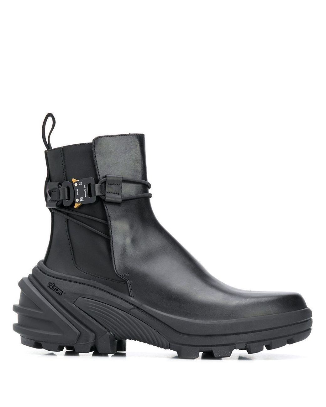 1017 ALYX 9SM Buckle Leather Ankle Boots in Black for Men - Lyst