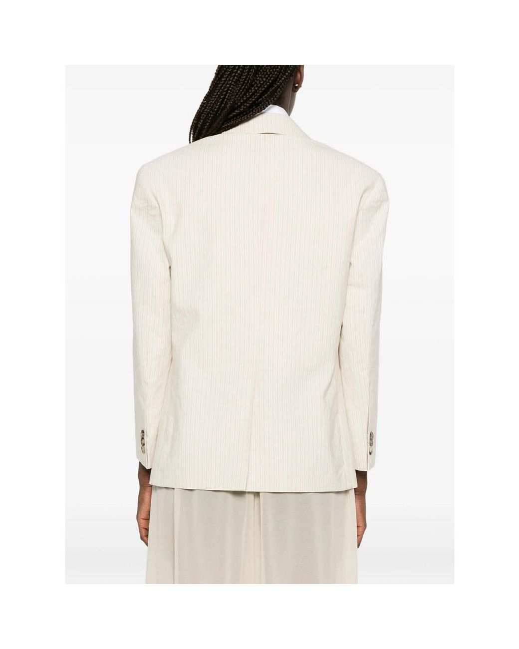 Dries Van Noten White Neutrals Jackets