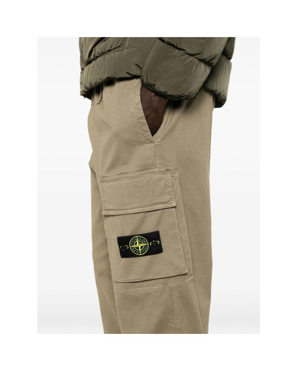 Stone Island Natural Neutrals Trousers for men