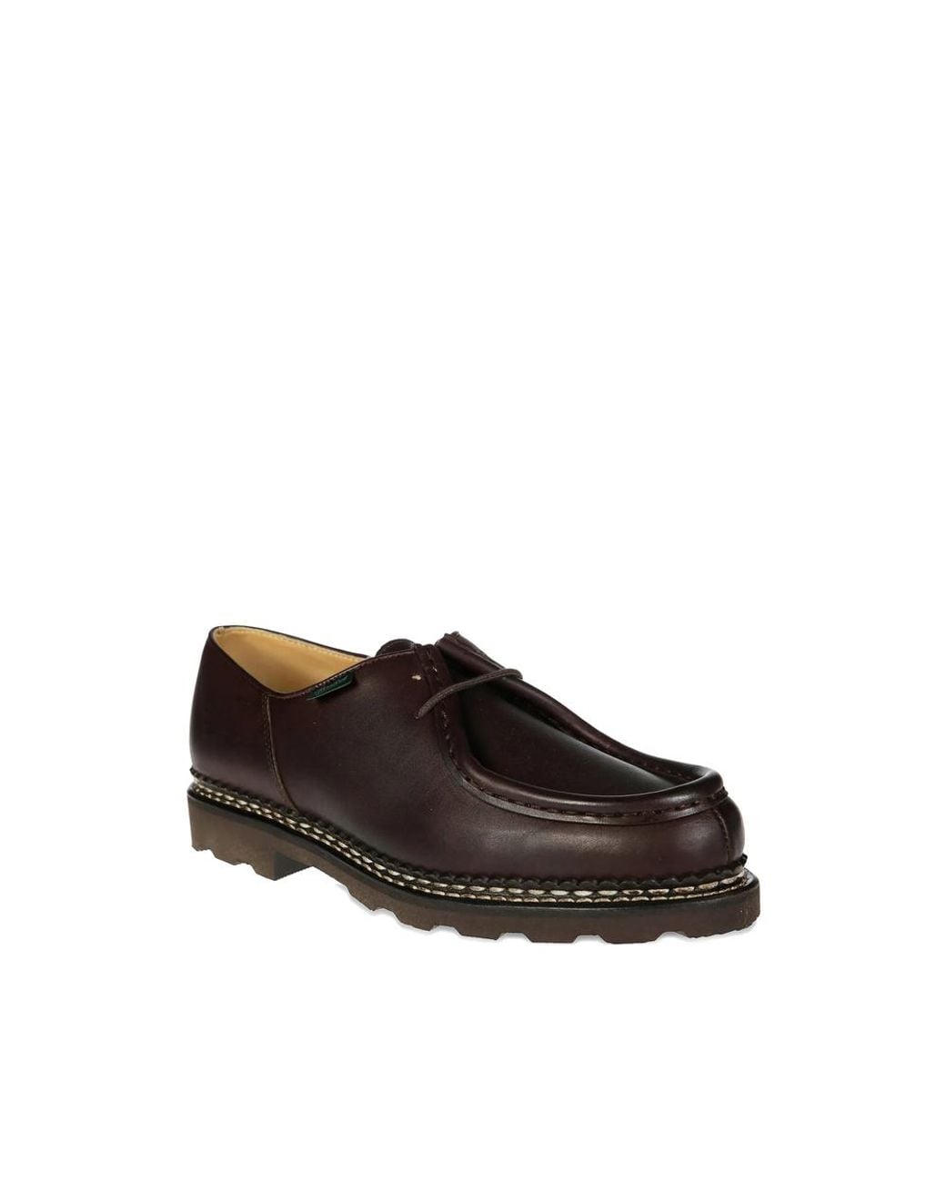 Paraboot Brown Shoe Calf Leather for men