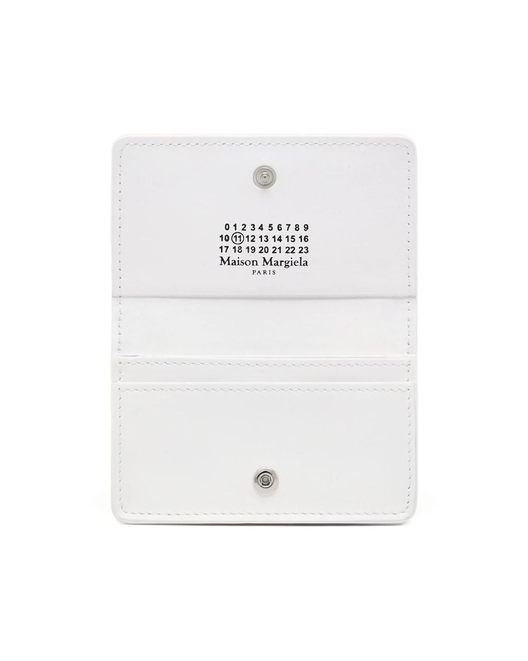 Maison Margiela Blue Clip Card Holder for men