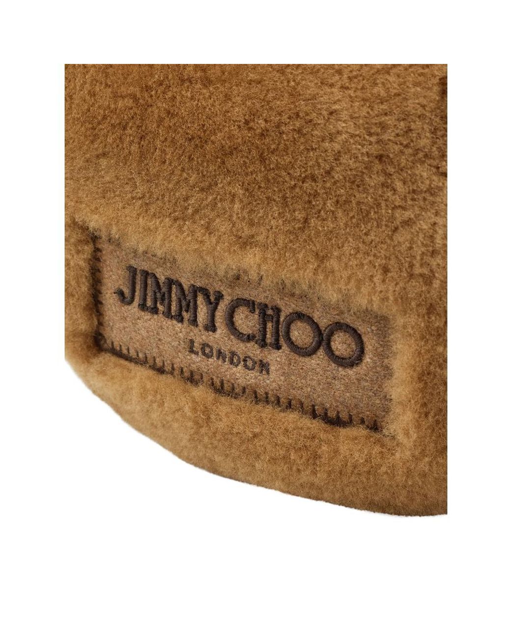 Jimmy Choo Brown Winter Shearling Shoulder Bag