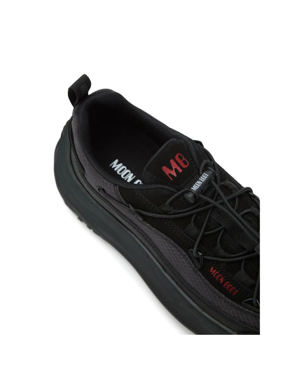 Moon Boot Black Moon247 Xlace Sneakers for men