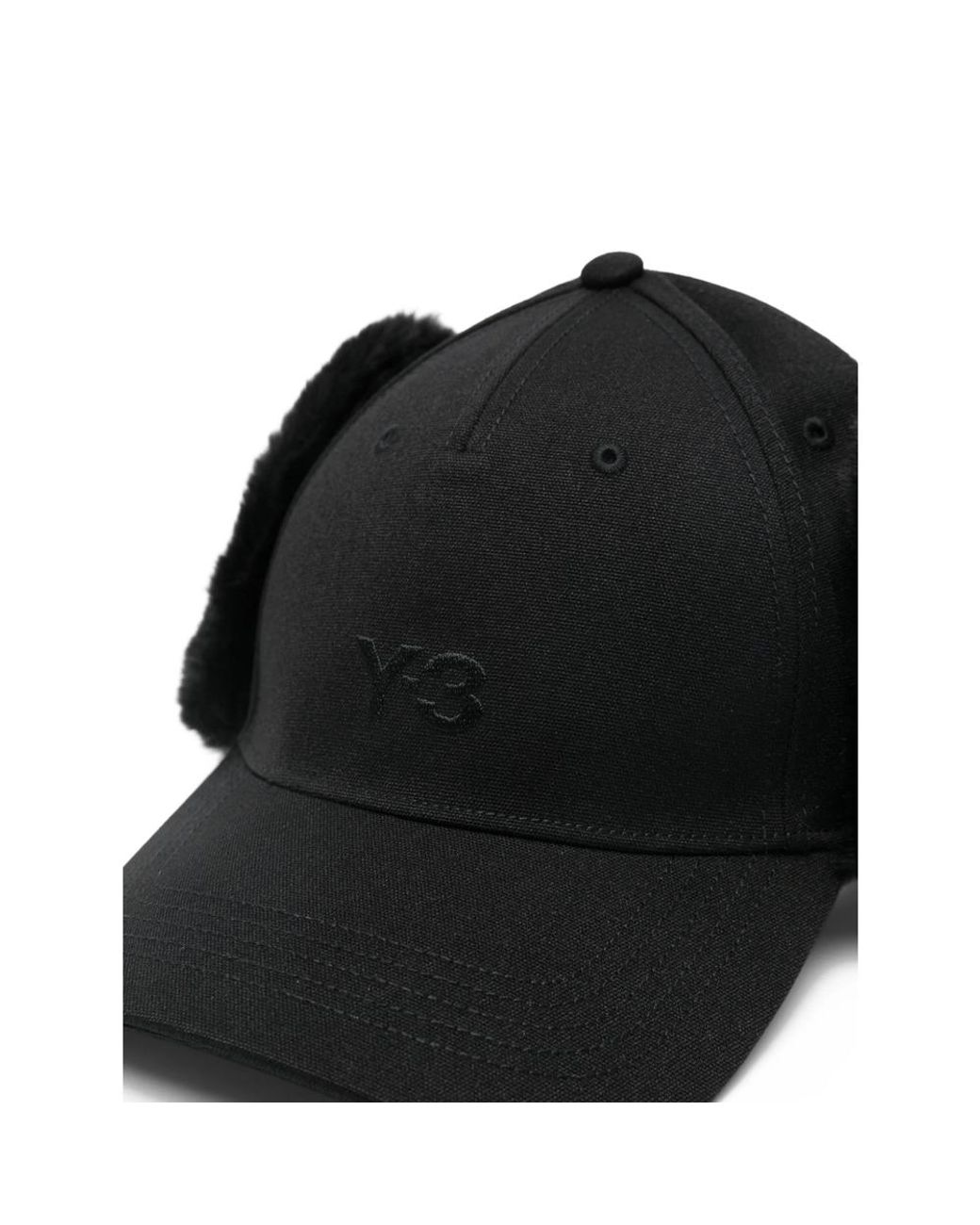 Y-3 Black Hats for men