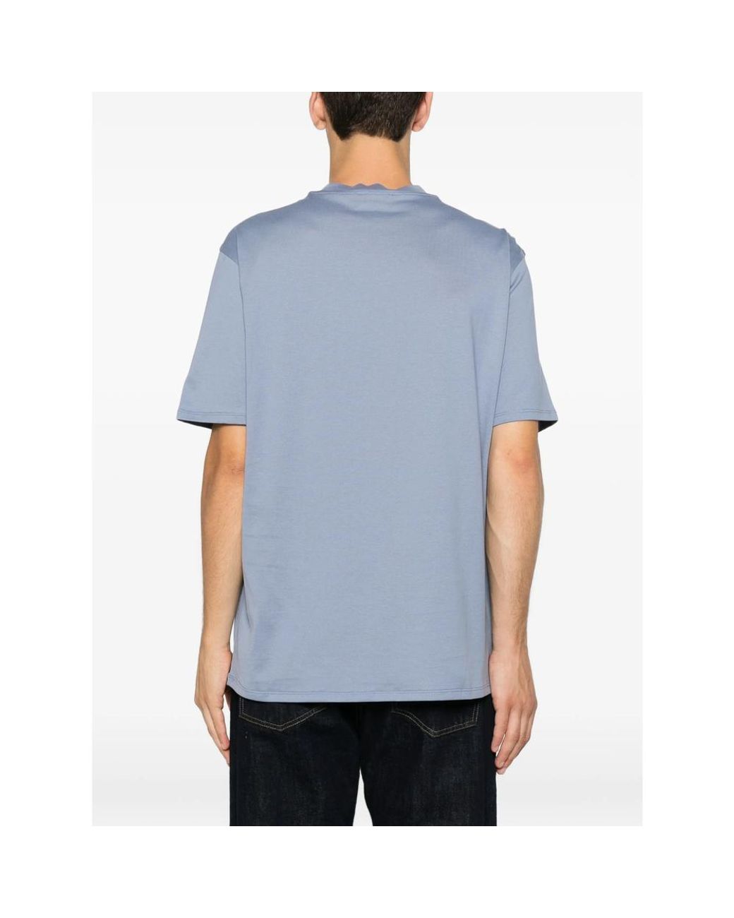 Emporio Armani Blue T-Shirt Essential Slim Fit for men