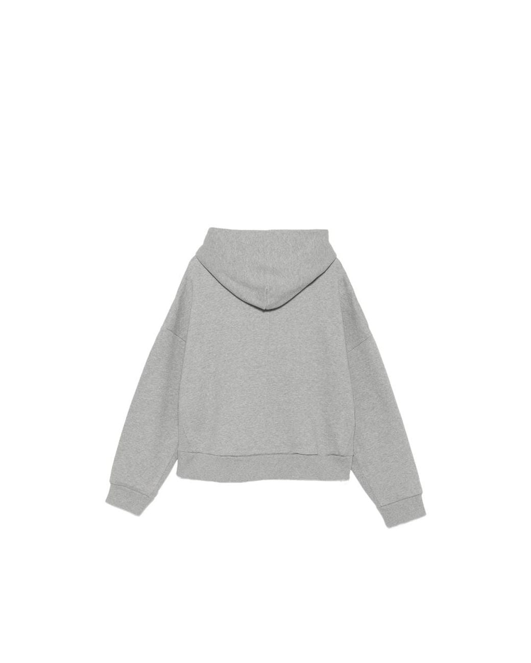 Entire studios Gray Drop-Shoulder Pouch-Pocket Hoodie for men