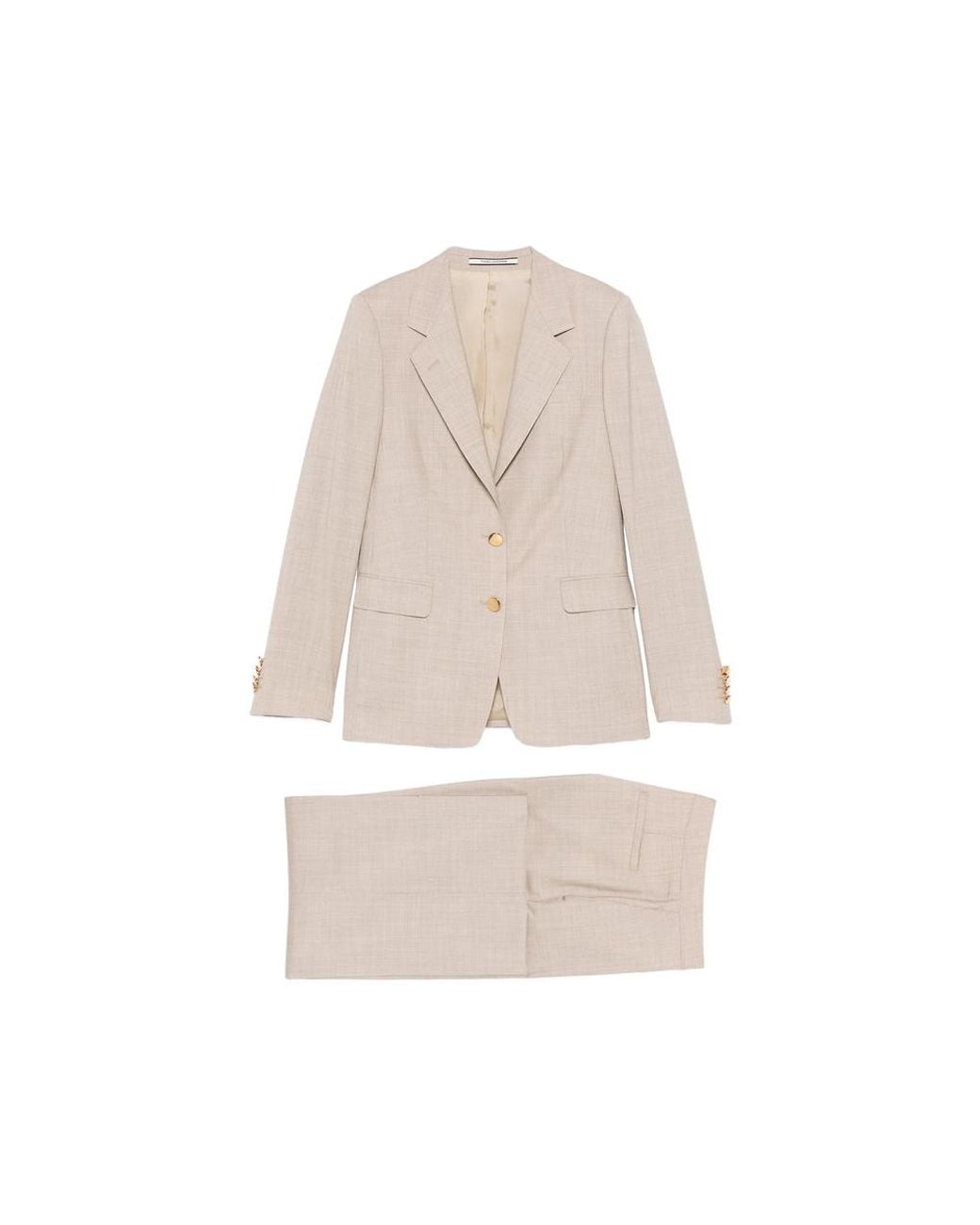 Tagliatore Natural Tailored Evening Suit Virgin Wool