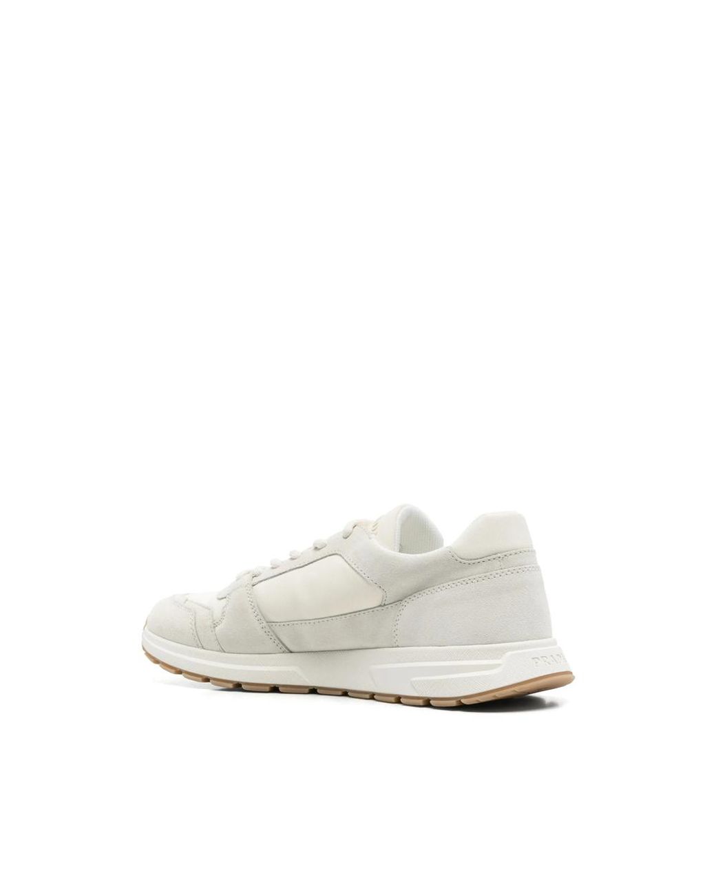 Prada White Neutrals Trainers for men