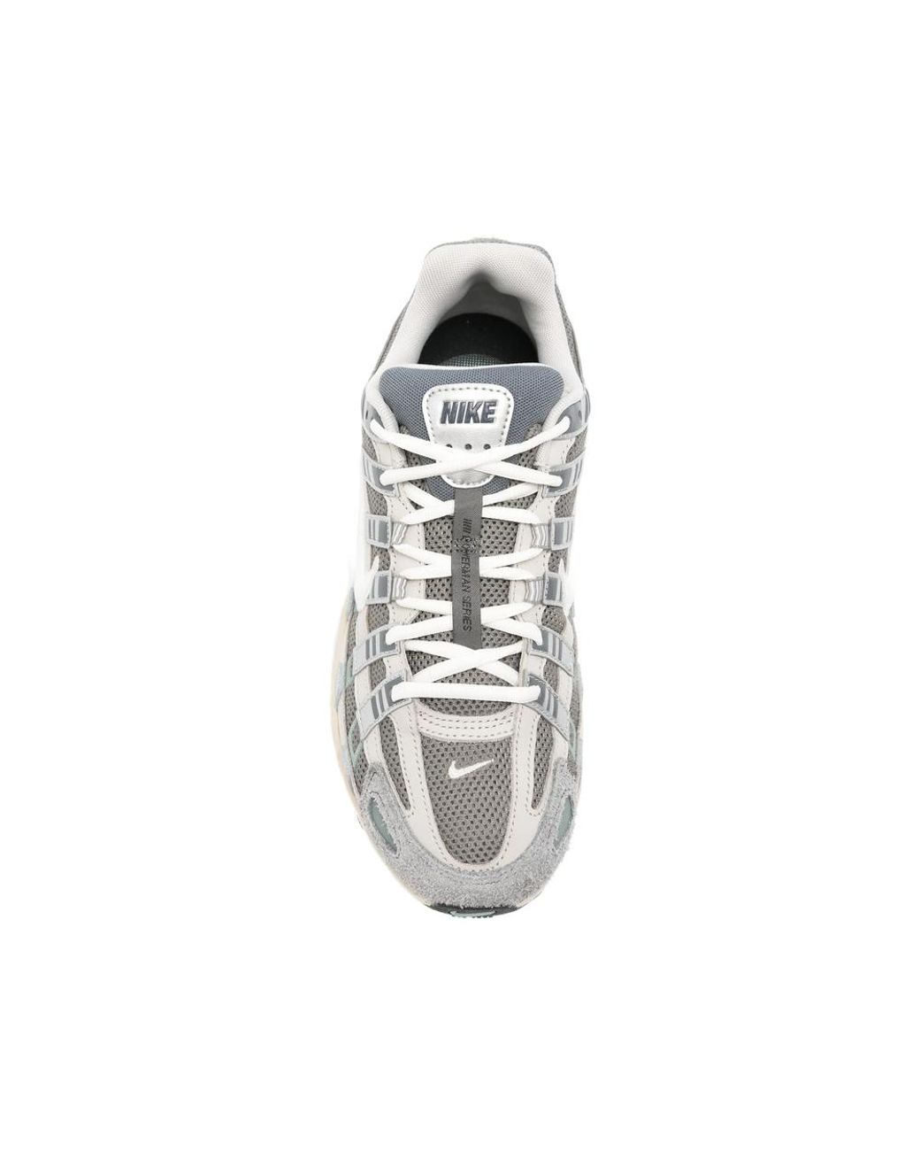Nike White P-6000 Panelled Sneakers for men