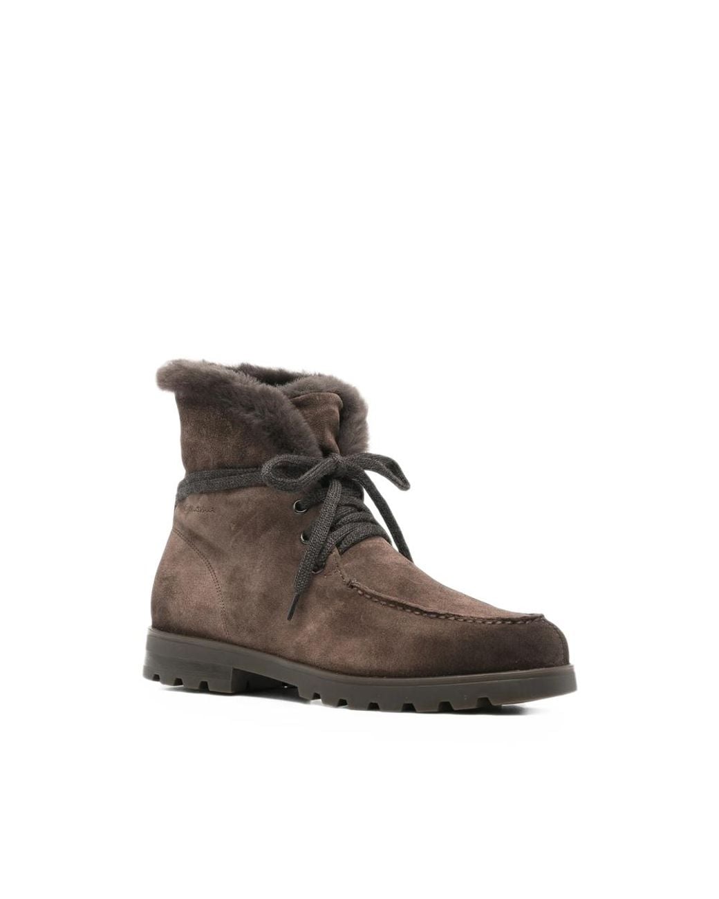 Santoni Brown Shoes