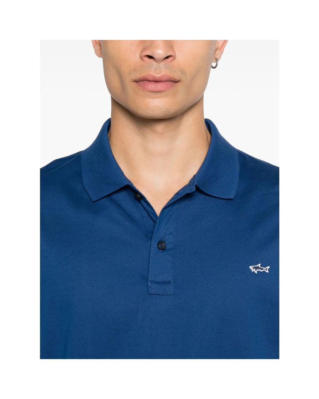 Paul & Shark Blue Polo Shirts for men