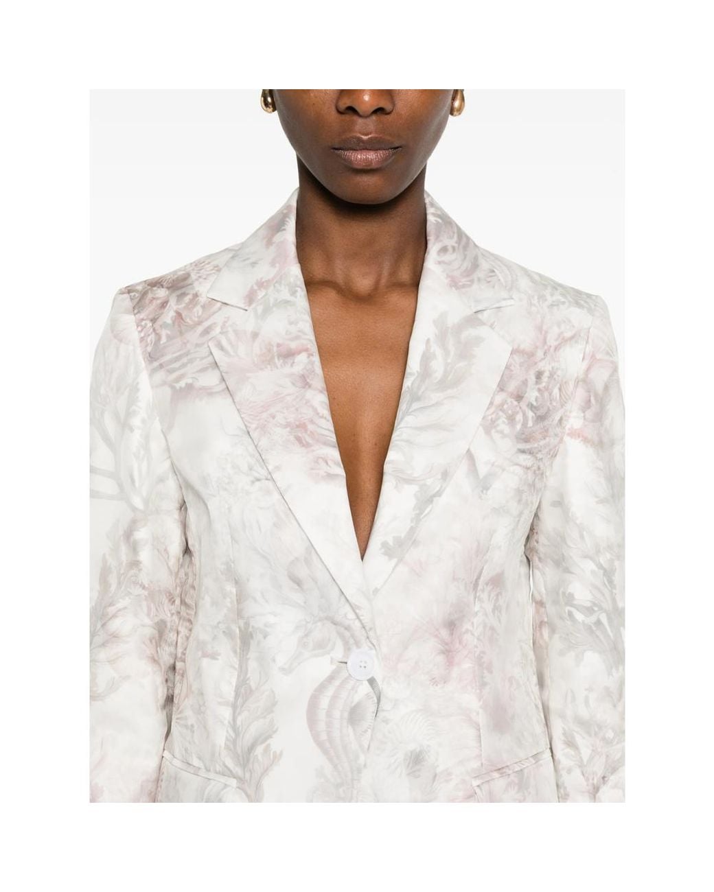 Max Mara White Jackets